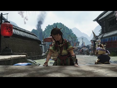 MH Rise - Yomogi Humming Dango Song While Cleaning