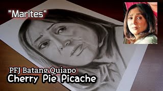 Drawing "Marites" Cherry pie Picache from Batang Quiapo | FPJ Batang Quiapo| jesar art