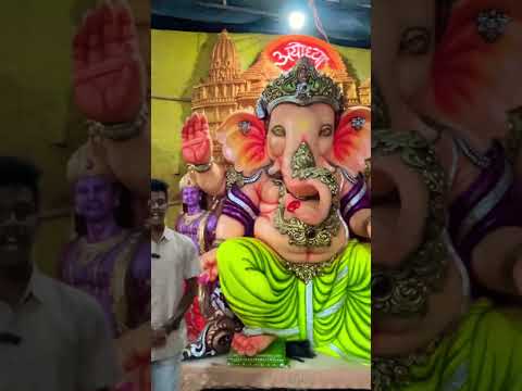 Auto nagar Ganesh idols 2024 #ganesh #autonagar #trending #shorts #ganeshidol #bappa