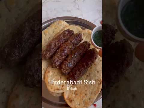 || Hyderabadi shish kabab Recipe || #shorts #viral #hyderabadidish #muttonkababrecipe #easyrecipe