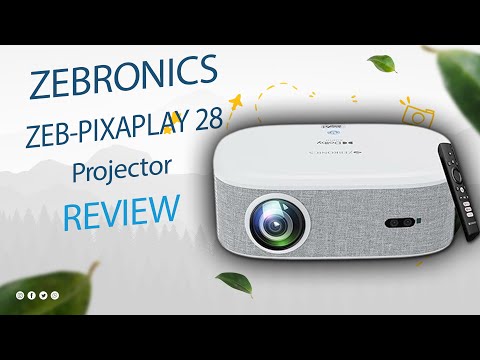 ZEBRONICS ZEB PIXAPLAY 28 Projector Review in Tamil