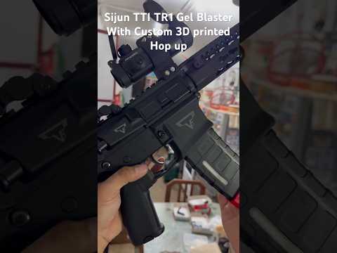 Sijun Taran Tactical TR1 gel Blaster TOY with 3d printed hop up #gelblasterph #gbphsouth #jomarx