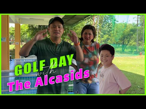 CAN I TEACH REGINE TO PLAY GOLF? GOLF DAY WITH THE ALCASIDS