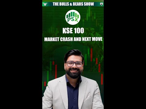 KSE 100 Outlook Technical Analysis  Market Crash Insights! #Sarmaayapk #PakistanStockExchang #shorts