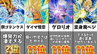 【ドッカンバトル】ダイマ悟空とグロリオ参戦！2024年最終版全キャラクター最強ランキング