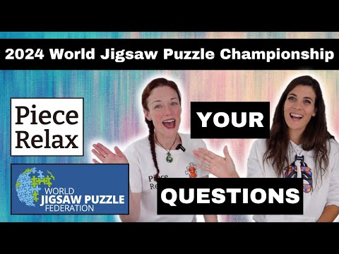 Answering your Competition Questions - 2024 World Jigsaw Puzzle Championship Edition #puzzle #speed