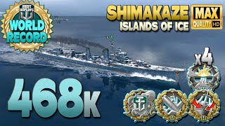 新的島風世界紀錄，468k 傷害 - World of Warships