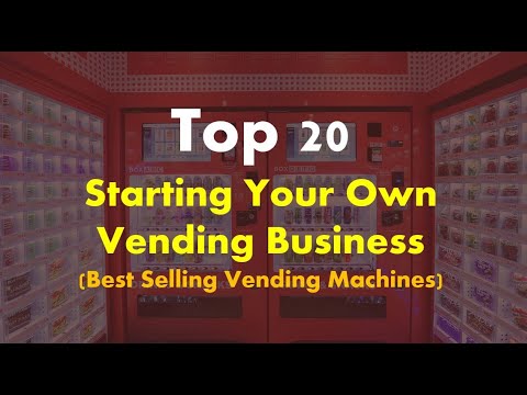 Top 20 Best Selling Vending Machines: Starting Your Own Vending Business