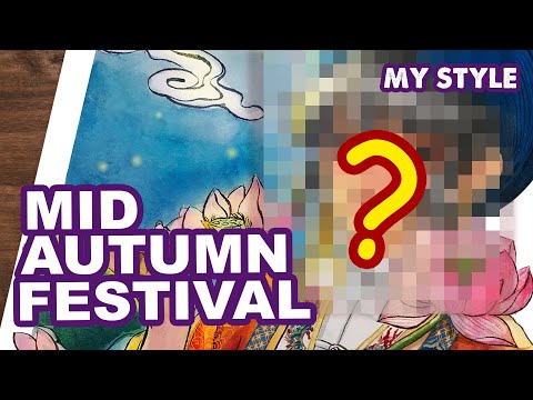 Happy Mid-Autumn Festival! - Drawing Vietnamese Traditional Clothes | Huta Chan