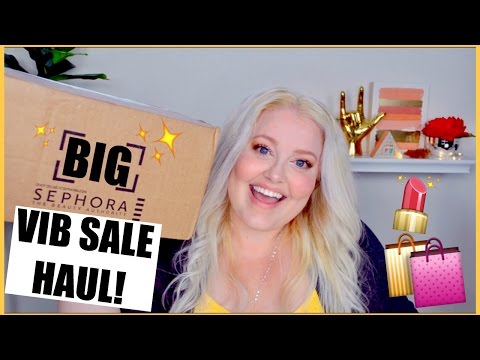 SEPHORA VIB SALE HAUL 2017!! + NEW FILMING SETUP!!