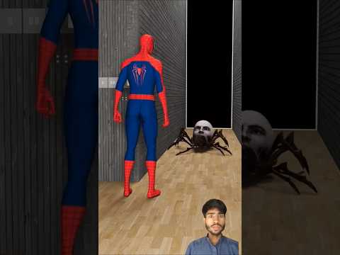 Spiderman vs Giant Spider  🕷️ #spiderman #spiderfight #memes #marvelanimation #funny