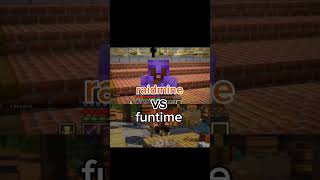 raidmine vs funtime #minecraft #funtime #raidmine