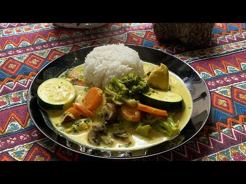 Thai Yellow curry // Simple And Delicious Yellow Thai Curry