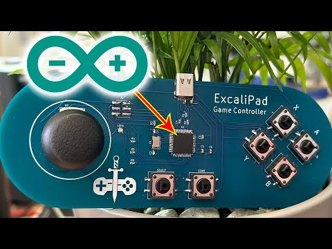 How I Built Excalipad: A Custom Arduino Gaming Controller