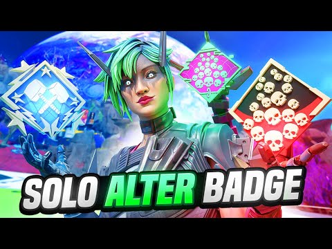 Unlocking SOLO ALTER 20 KILL BADGE (Apex Legends)