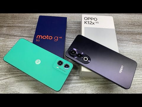 Moto G45 5g vs Oppo K12x 5g - Best konsa ? | Gaming Processor 🎮| Best Camera 📸 | 8gb / 128gb 🔥