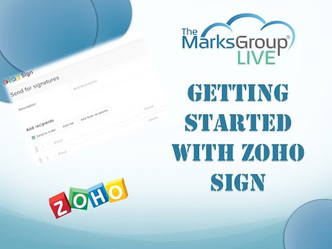 Getting Started with Zoho Sign