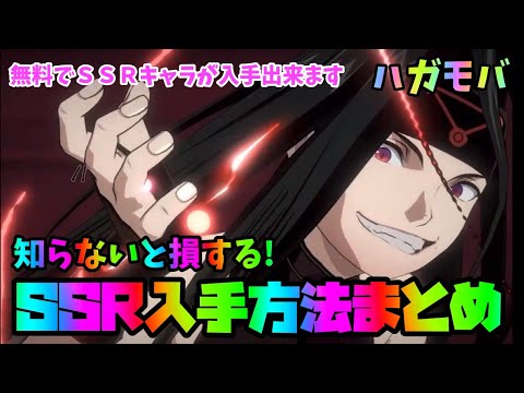 【ハガモバ】知らないと損する！無料でSSRが入手できる方法まとめ。【鋼の錬金術師モバイル】