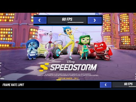 Disney Speedstorm 60FPS Android Snapdragon 888 Xiaomi 11T Pro (Adreno750 spoof) Gameplay