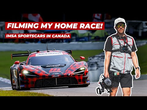 Filming race cars at Canada's BEST Motorsport Event!