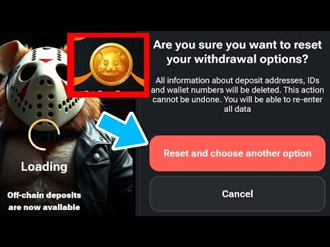 Hamster Kombat Withdrawal Update - Reset Withdrawal Option Now Available For Airdrop Withdrawal