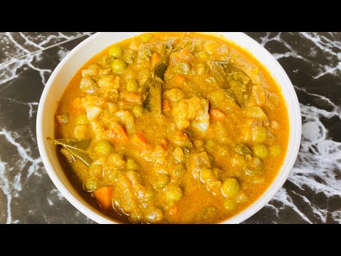 Veg kurma recipe in pressure cooker , Vegetable kurma, mixed vegetable curry, veg korma recipe