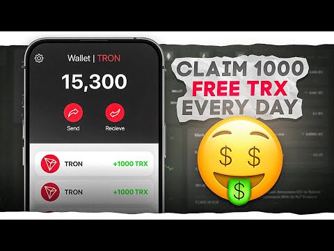 How To Get Free 1000 TRX Daily with Instant Withdrawal