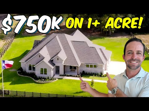 NEW Houston Texas AFFORDABLE Custom Acreage Homes! [Chapel Bend Montgomery Texas]