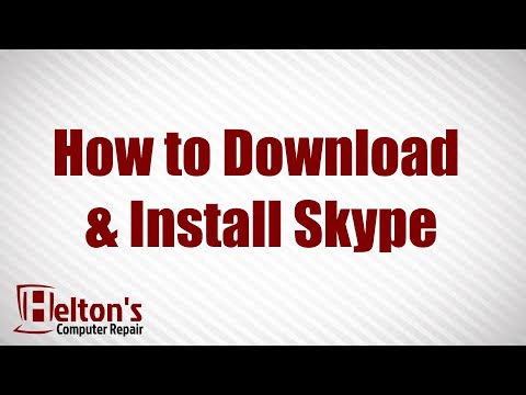 How to Download & Install Skype   Windows 7