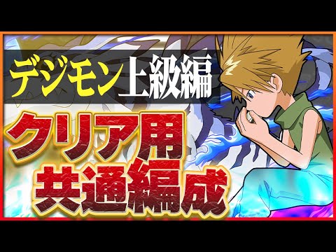 【デジモン上級編】上級編共通編成！ネロミェールでサクッとクリア！【パズドラ】