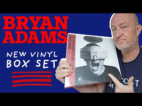 Bryan Adams 'Live at the Albert Hall'  STUNNING Vinyl Box Set - First Look!