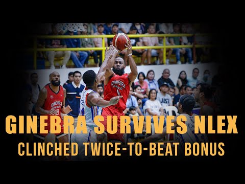 PBA UPDATE WATCH BARANGAY GINEBRA CLINCHED TWICE TO BEAT ADVANTAGE IN QTR FINALS