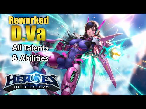 D.Va Rework (All talents, Abilities and some build ideas)