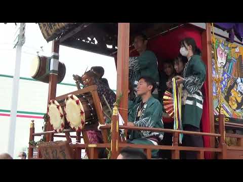 上郷八坂神社例大祭(本宮)海老若囃子連   2024