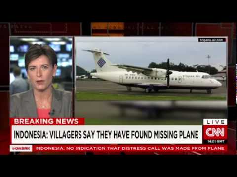 CNN News August 17 2015 Authorities  Villagers say they've found missing plane