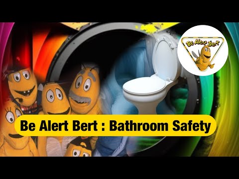 🛁 Splish Splash Safety: Bert & Clare's Guide to Bathroom Adventures for Kids! 🚿🐝