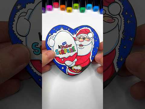 DIY Christmas Kinder Joy with Paper | Paper Craft Ideas #shorts #papercraft