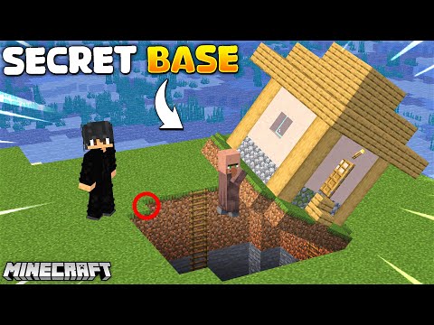 I Found a Villager's Secret Base in Minecraft...