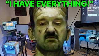 DSP Shows Off His Terrible Frankenstein Setup & Begs For Money To Eat Burritos