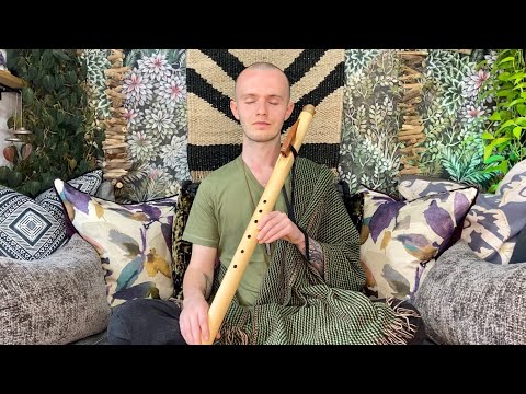 Healing Meditation - Inner Peace & Wellbeing Ambient Flute Music - Spiritual Detox & Aura Cleanse