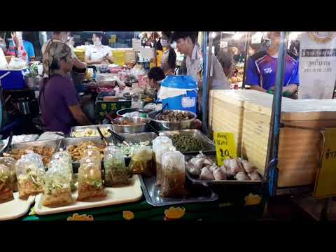 ตลาดรถไฟ ตลาดของกิน #สถาณีรถไฟพิษณุโลก