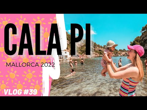 Una de las CALAS MÁS POPULARES 🏝 -  PLAYA CALA PI ☀️ | Mallorca 2022 | Vlog #39