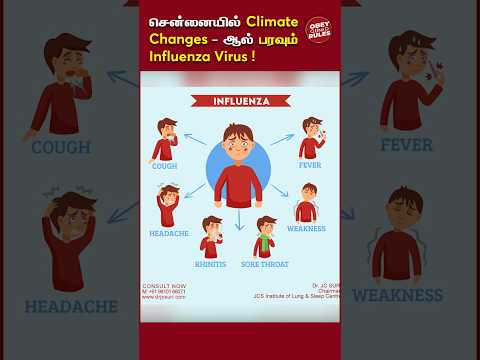 சென்னையில் Climate Changes - ஆல் பரவும்  Influenza Virus! #chennai #climatechange #virus