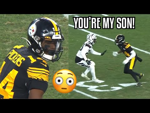 George Pickens ‘SONNED’ Eli Apple 🥵 (WR Vs CB) Bengals Vs Steelers 2022 highlights