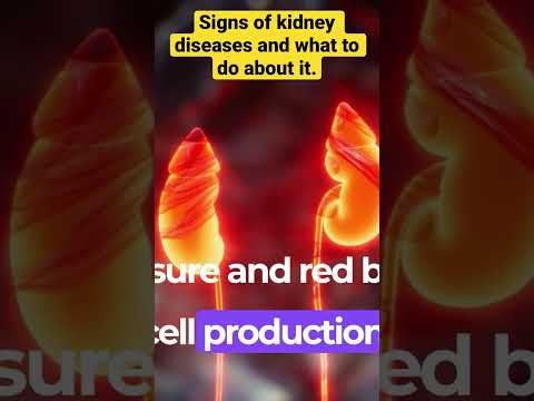 Signs of kidney disease and what to do about it.#Shorts