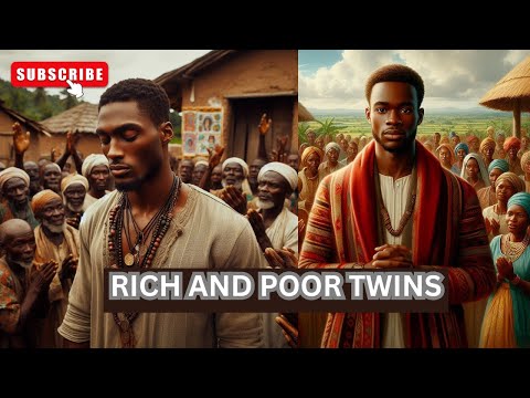 Rich and poor twins-#africanfolktales #stories #folktales