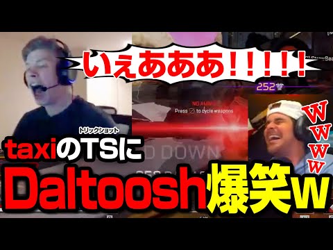 【音割れApex】taxiに爆笑するDaltoosh【まとめぺくす/Apex翻訳】