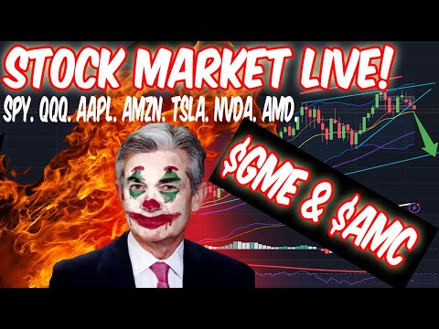 GME EARNINGS! GOLDMAN SACHS WARNING? Stock Market Live!