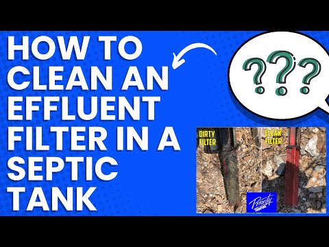 DIY - Cleaning Your Septic Tank Effluent Filter