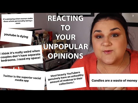 Reacting To YOUR Unpopular Opinions! *mini rants lol*